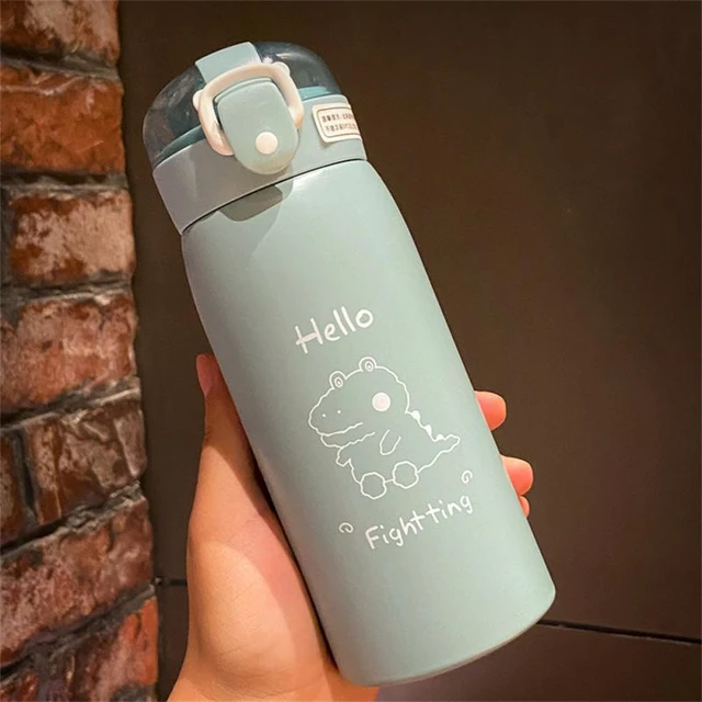 Easy To Clean Children's Thermos Cup Korean Style Isn Style Portable Children's  Thermos Cup Available In 5 Colors Straight Cup - AliExpress