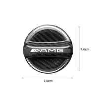 Benz Car Carbon Fiber Fuel Tank Cap Trim Accessories For Mercedes Benz AMG W203 W206 W220 W205 W211 W212 W201 W168 W167 W169 GLA 6