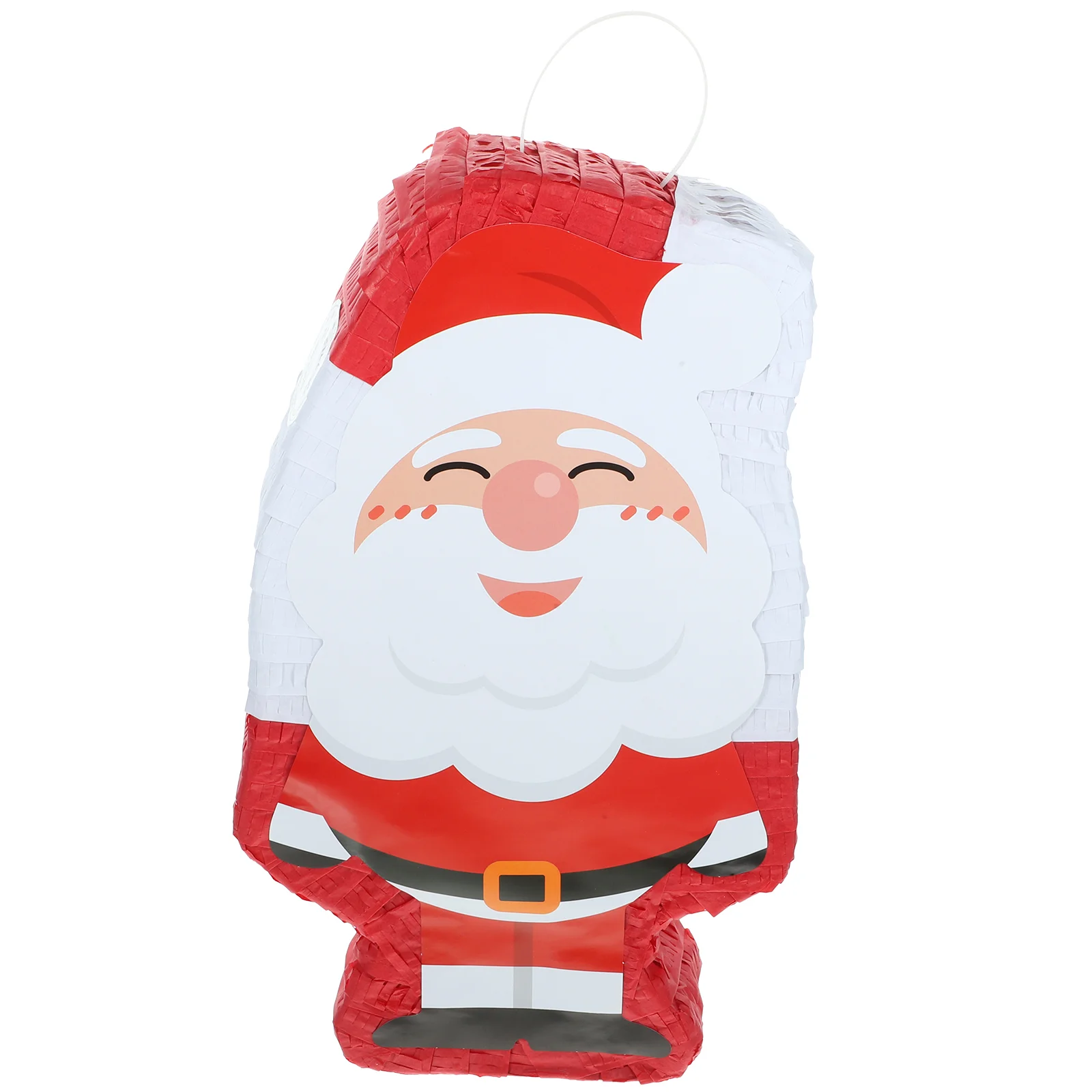 

Santa Pinata Decor Party Decoration Clause Supplies Candy Shape Paper Christmas of The Lid