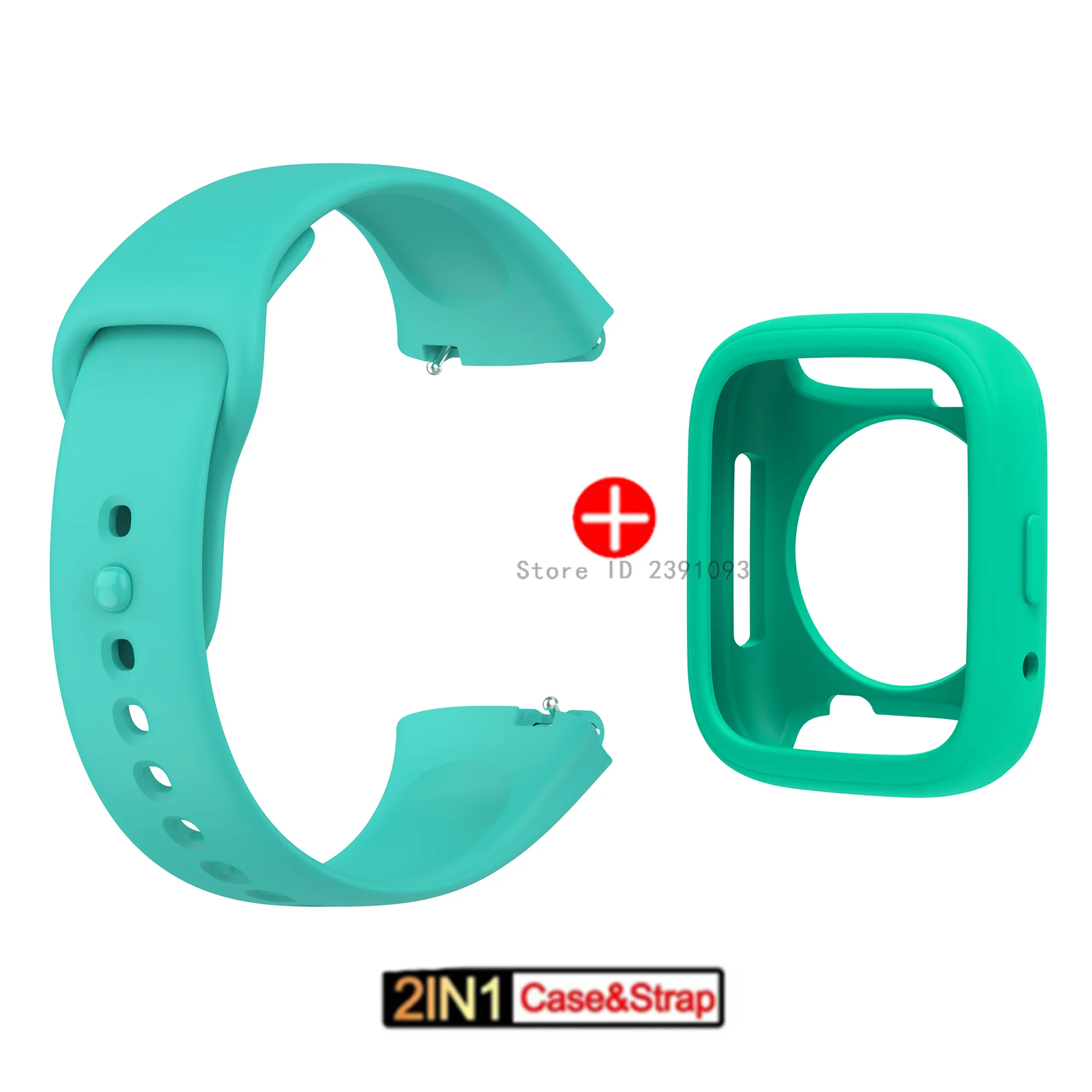 Premium Silicone Strap for Xiaomi Redmi Watch 3 - Official Replacement Wristband