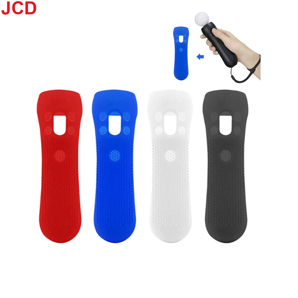 Jcd Ps Vr Move Skin Per Sony Play Station Controller Psvr Custodia Protettiva Antiscivolo In Gomma Siliconica Per Console Di Movimento Ps4 Vr