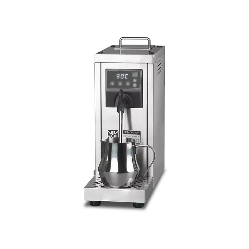 Commercial Milk Froth Machine Automatic Milk Steamer Electric Coffee  Frothing Machine Coffee Milk Frother - Milk Frothers - AliExpress