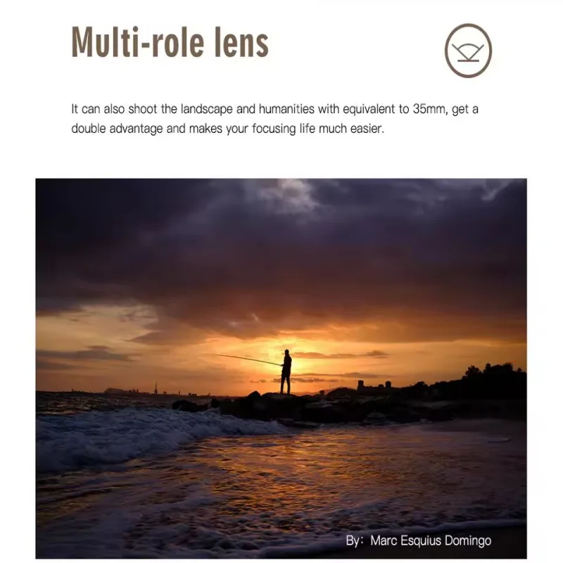 TTArtisan 23mm F1.4 APS-C 대구경 수동 렌즈 ( E, 니콘 Z, 후지 X, 캐논 EOS M, M4/3 MFT, 라이카, 시그마, 파나소닉 L 마운트용)