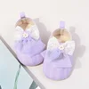 Spring Autumn New Newborn Girl Infant Flat Shoes Fashion Sweet Princess Soft Sole Toddler Shoes Mesh Lace Bow Baby First Walkers 3
