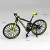 New 1:10 Mini Finger Mountain Bike Diecast Model Alloy Bicycle Simulation Collection Die Casting Racing Metal Bike Toys for Boy 6