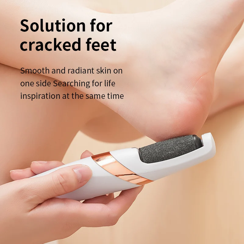Rechargeable Electric Foot Grinder Automatic Callus Remover Pedicure Machine Dead Skin Removal Tool For Foot Care Beauty
