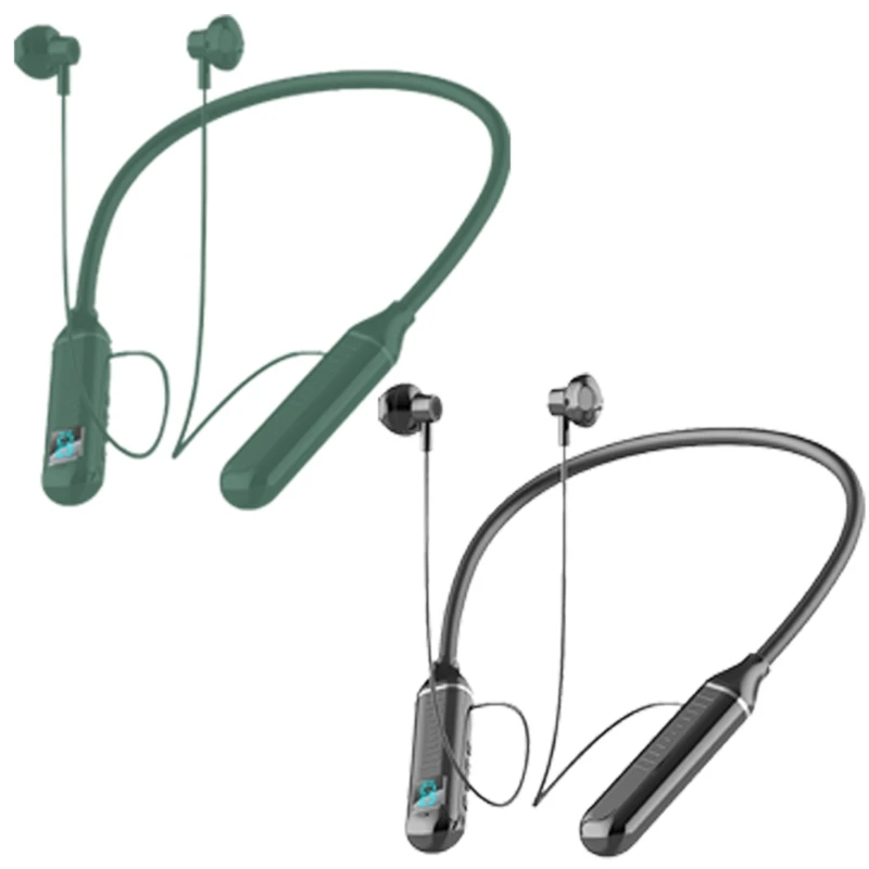 

Comfortable Neckband Earphones Sports Headphones for Workouts Gym Commuting
