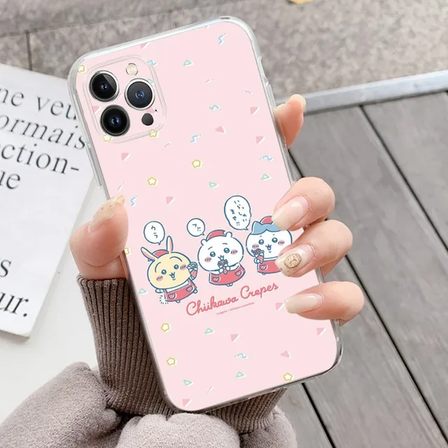 Chiikawa Silicone Soft Phone Case for Iphone 15 14 13 12 11 Pro Mini XS MAX 8 7 6 Plus X XS XR - Image 4