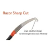 14FT Stainless Steel Pole Saw Tree Trimming Cutter Extension Pruning Blade Manual Yard Garden Patios Trees Oak Palm Fronds Pines 3