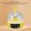 Mini Egg Incubator for Home Automatic Temperature Humidity Control 4 Eggs Candler Poultry Hatching Machine for Chickens Ducks Pi 1