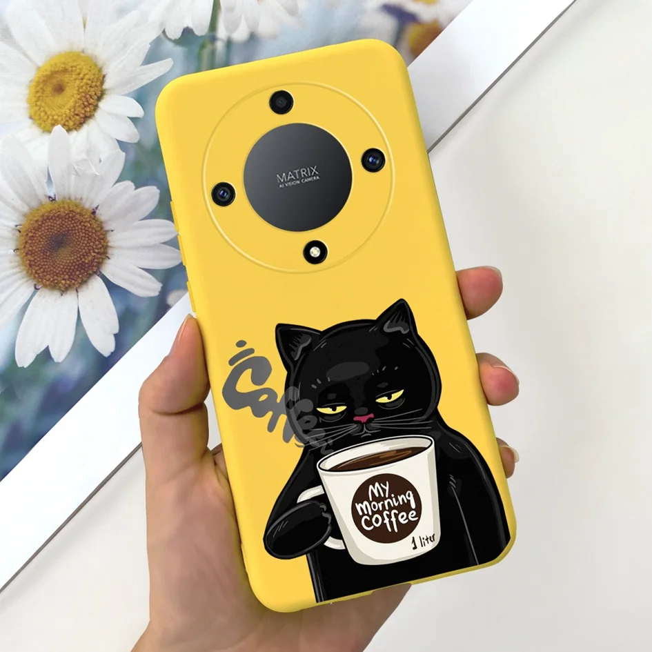 Lovely Cartoon Flower Slim Soft Silicone Phone Case Cover