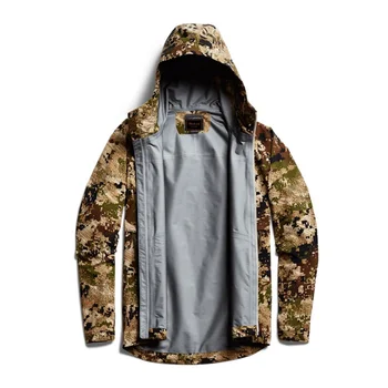 Ainfad Men's camouflage raincoat jacket - fishing hunting clothing 2