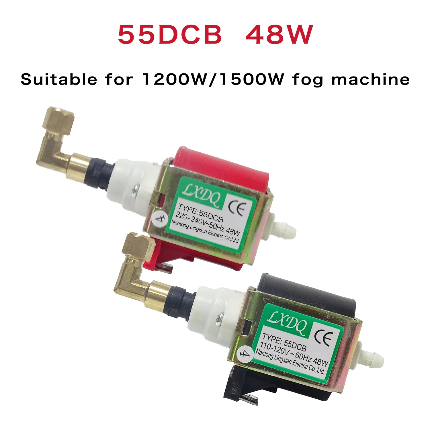 Smoke Oil Pump 55DCB 48W 40DCB 31W 30DCB 18W 110V or 220V Various Models for Fog Machine Parts Electromagnetic Pump