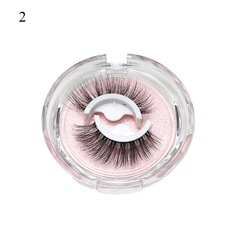 Korean Self-Adhesive Reusable Natural Eyelashes - Manga Blush Collection with Free Shipping