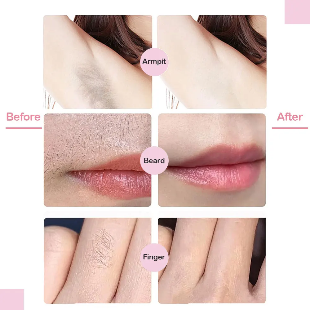 Facial Wax Strips, Depilatory Wax Strips For Hair Removal Wax Paper Cold Wax Strips Paper For Face Neck Arm Leg Body Beauty Tool 6