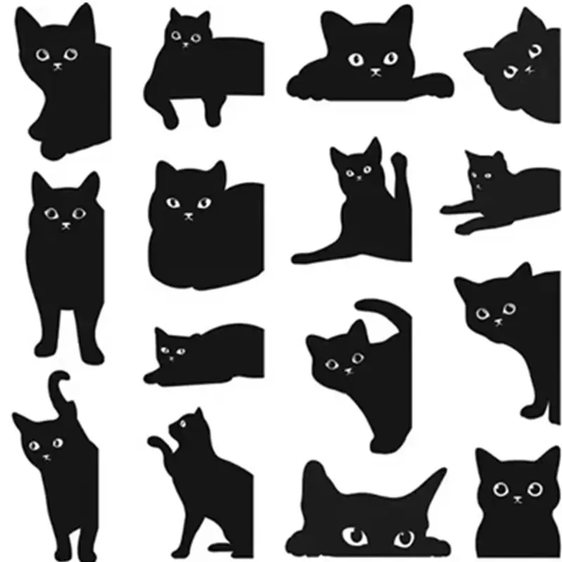 48 Arcapáginas Agnéticos De Subliación, Arcadores De Libros En Blanco, Clips De Página