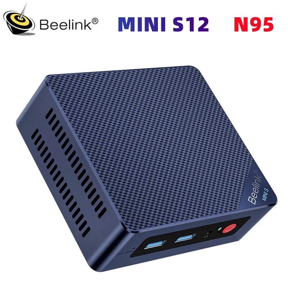 

Beelink MINIS 12 MINI PC Alder Lake-N95 Generation Low Power 4C/4T 3.4GHz Wifi 5 BT 4.2 DDR4 8GB 256 SSD Office Desktop PC Gamer