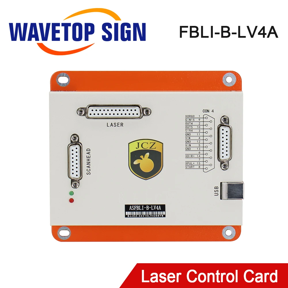 Tarjeta de Control láser JCZ Original WaveTopSign, sistema V4 Ezcard 32 ...