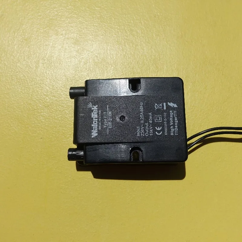 WalonTek EIT-210K Ignition Transformer for Oil Boiler Burner Input 220V Output 15KV with 2 Pole