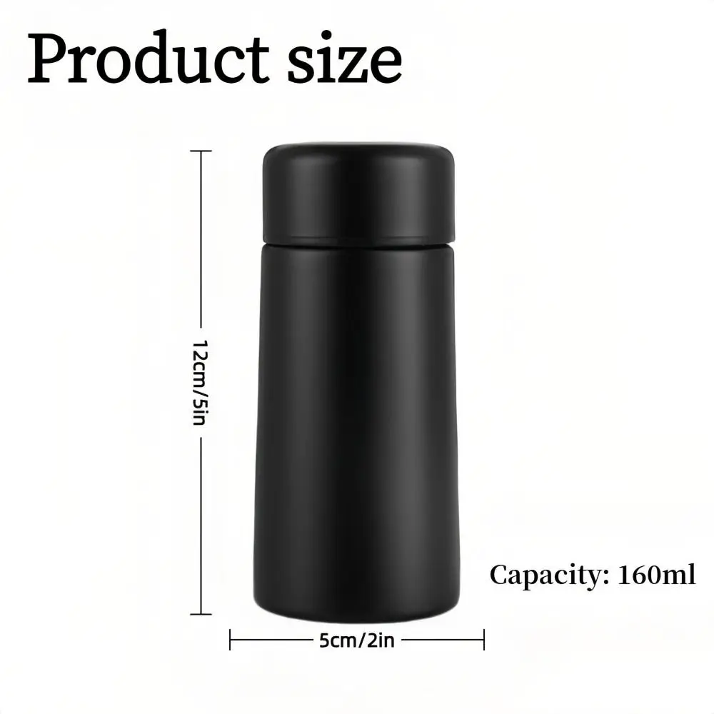 Practical Mini Thermos Cup Stainless Steel Portable Pocket Thermos Travel Design Compact Water Cup For Coffee and Water