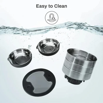 ⁦4.5L Smart Pet Feeder with Dual Bowls⁩ - الصورة ⁦3⁩