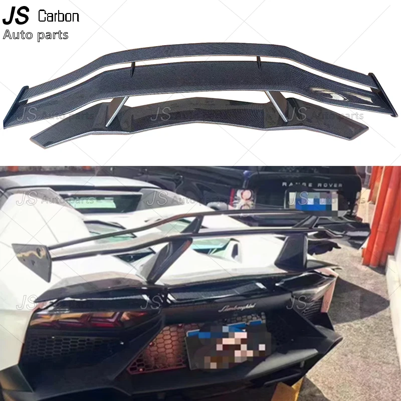 

Задний спойлер из углеродного волокна для Lamborghini пурпурного LP700 LP720, направляющая для заднего багажника, комплект для модернизации корпуса автомобиля
