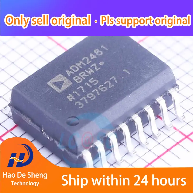 

10 шт./партия ADM2481BRWZ SOP16 новый оригинальный фотоаккумулятор
