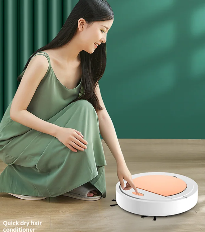 Ready stock automatic and intelligent household appliances smart vacuum cleaner Mopping Sweeping robot
