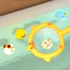 LED Light Up Toys Baby Cute Animals Bath Toy Swimming Water Soft Rubber Float Induction Luminous Duck for Kids Play Funny Gifts 2