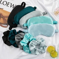 1/2Pcs Eye Mask For Sleeping Cover With Elastic Strap Effective Shading Blindfold For Women Men Travel Eyepatch Relax Eyeshade 1