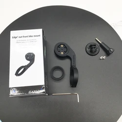 Garmin Extended Out Front Cycling Computer Mount Bracket Holder (Edge and GoPro Mount)
