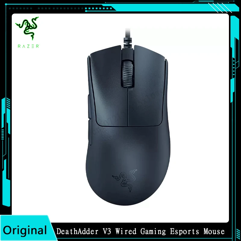 Razer-rat-n-DeathAdder-V3-para-juegos-perif-rico-con-cable-Esports-59g ...