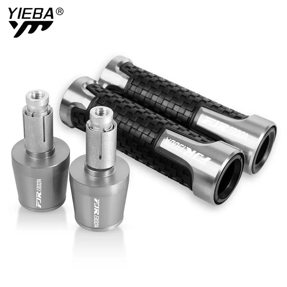 

7/8'' 22mm Motorcycle Handlebar Grips Ends Handle Bar Cap Grip End Plugs FOR YAMAHA FJR1300A FJR 1300 A 2003-2015 2016 2017