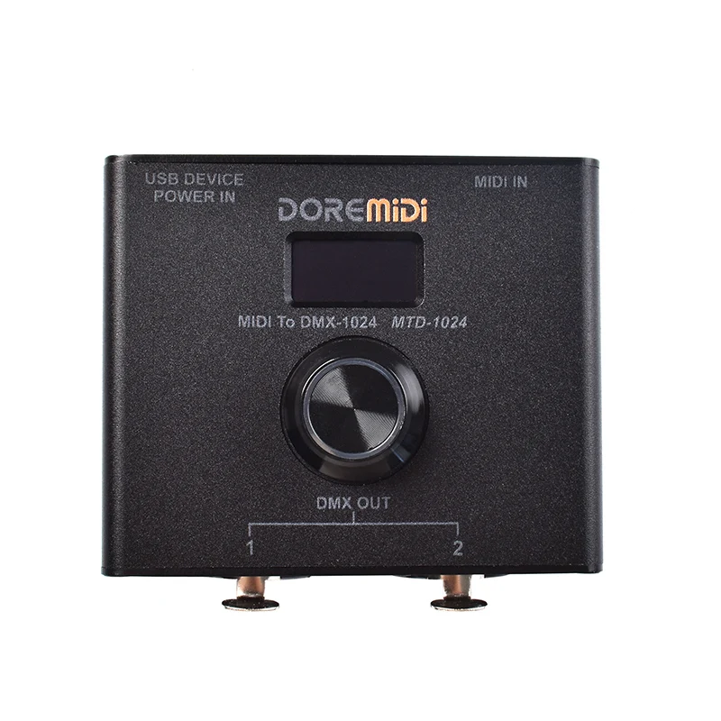 DOREMiDi MIDI To DMX Controller (MTD-1024) Can Convert MIDI