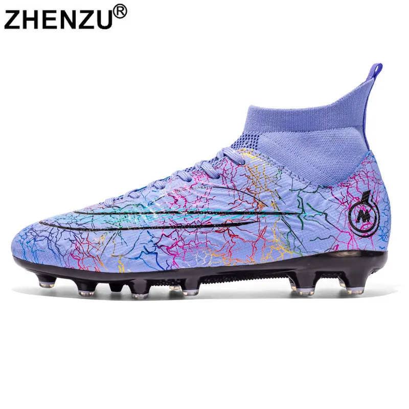 

ZHENZU 33-46 Soccer Shoes Boy Football Boots Kids Men Women Soccer Cleats Sneakers botas de futbol Football Shoes for Boys