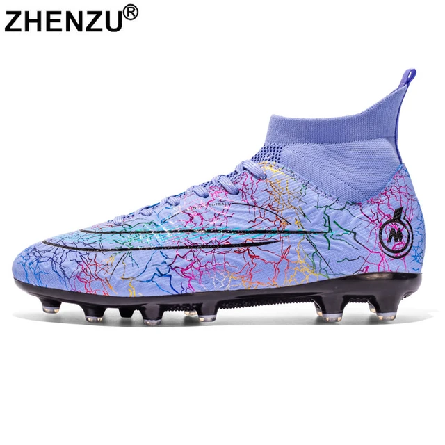  HongHe Zapatos de fútbol para niños, botas de fútbol para niños  y niñas (44, E) : Ropa, Zapatos y Joyería