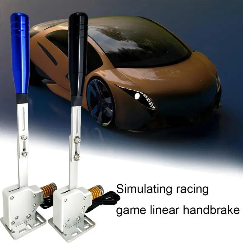 Sim Freno A Mano Usb Per Giochi Di Corse G25/27/29 Pc Drift Dirt Rally In Lega Di Alluminio Con Sistema Di Freno A Mano Sim T300Rs/Gt Handbrake Usb Pe