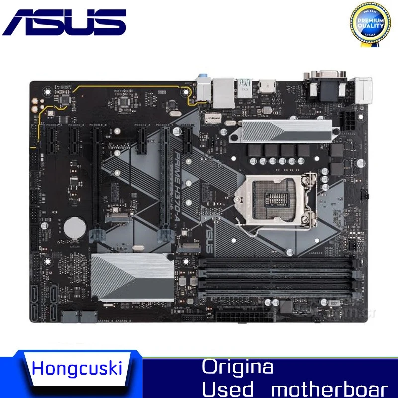

Для ASUS PRIME H370-A б/у оригинальная материнская плата Socket LGA 1151 DDR4 H370 десктопная материнская плата