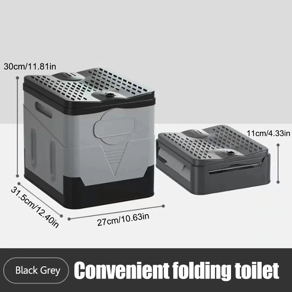 Travel Portable Car Emergency Toilet Folding Reusable