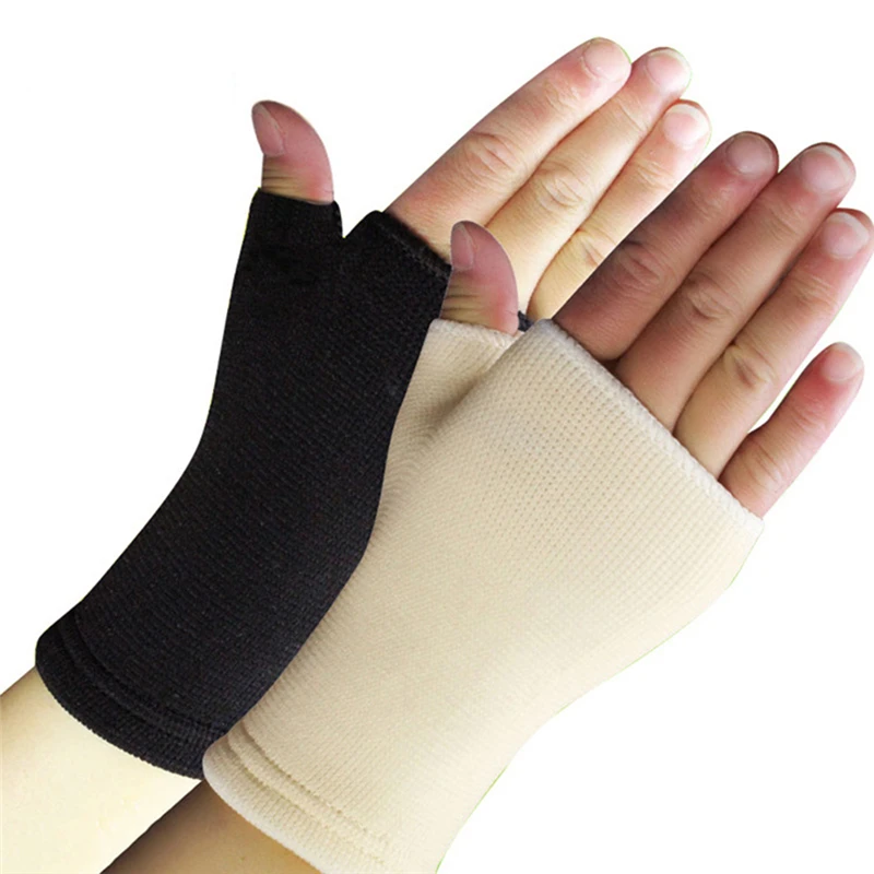 

1 Pair Women Gloves Knitted Solid Color Warmer Female Fingerless Wrist Mitten Gloves Femme Guantes Accessories