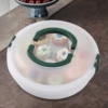 Convenient Cake Carrier Portable Buckle PP Cake Box Baking Packaging Box with Handle Handy Cupcake Holder Tray Cake Packaging 4
