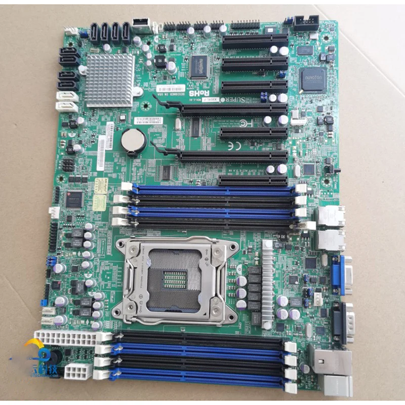 X9SRL F Server Motherboard For Supermicro 2011 X79 Support E5 2680V2 C602 High Quality