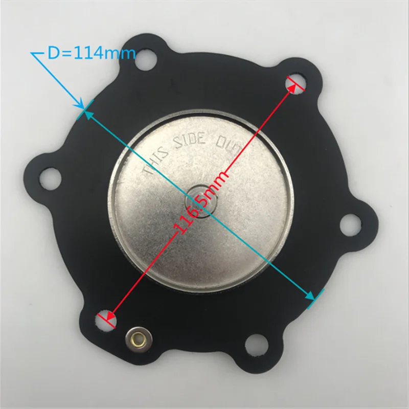 ASCO Solenoid Pulse Valve Dust Collector Diaphragm Scg353a047 G1-1/2 DN40 Right Angle