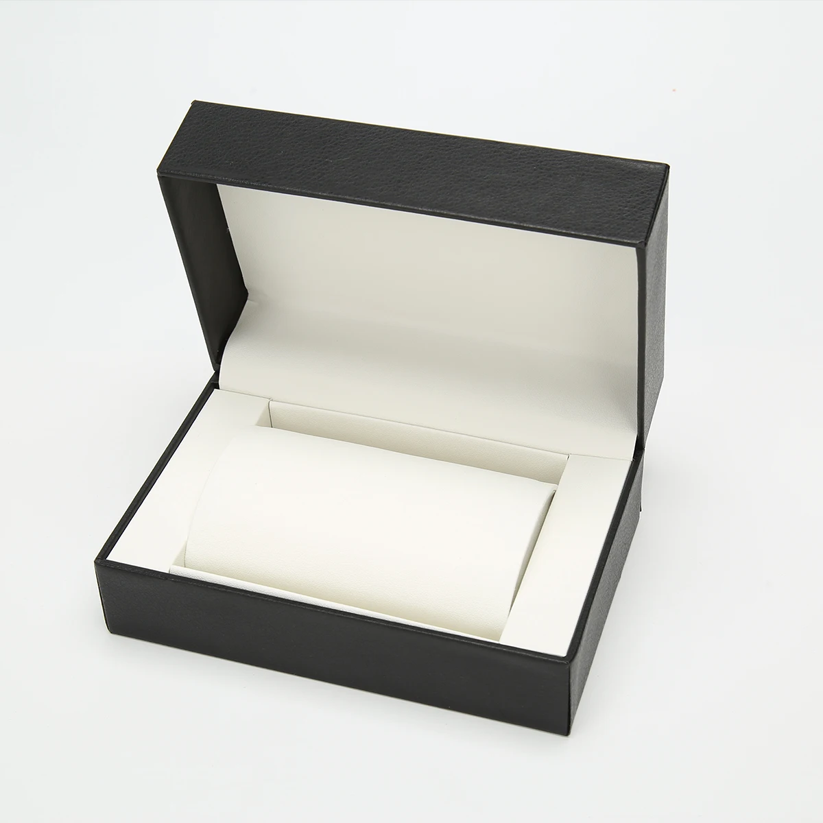 PU Leather Single Watch Gift Box with Soft Pillow, Luxury Wristwatch Display Case Organ... - SKU PLWB1052 - UGI Packaging