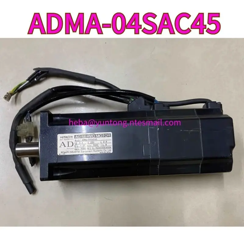 

Used 0.4KW servo motor ADMA-04SAC45