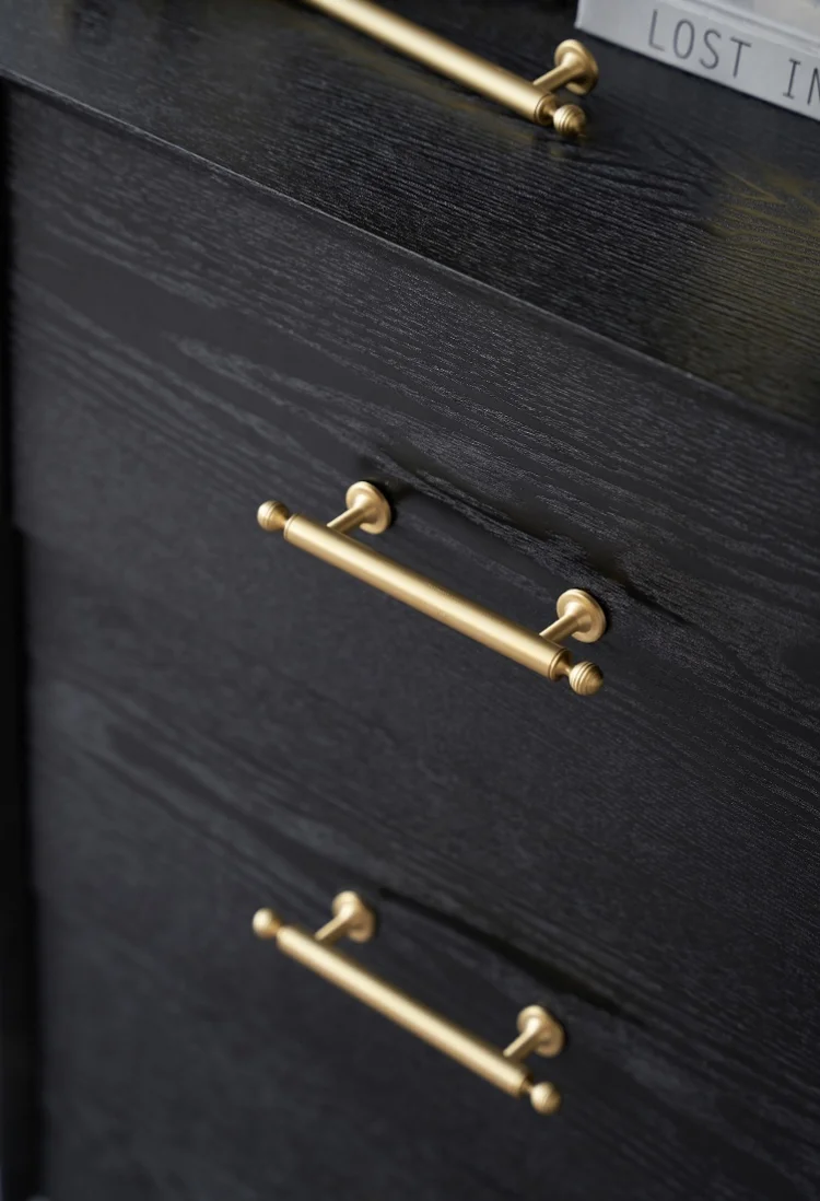 Solid Brass Round Cabinet Knobs, Armário Handles,