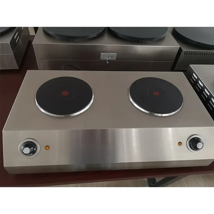 Kitchen Equipment 2 Burner Table Top Electric Stove/portable Electric Double Burner Hot Plate 4