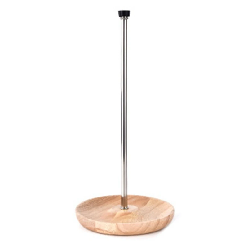 

Kitchen Bar Storage Barware Shelf Flagon Inverted Decanter Drying Rack Furnishing Stand(Wooden Base)