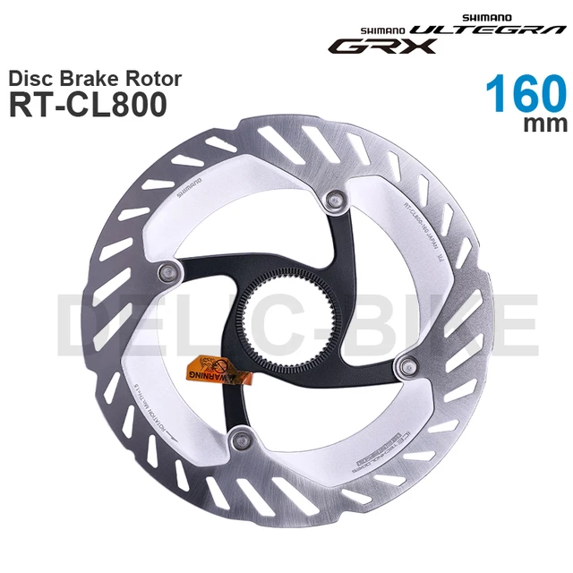 Disco de freio Shimano Rotor RT-CL800 Center Lock IceTech Freeza 160 mm