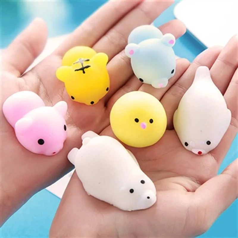 

Funny and Cute Animasl Shape Slow Rebound PU Decompression Toy Slow Rising Toy Stress Relief Relaxation Stress Toy Fun Gift